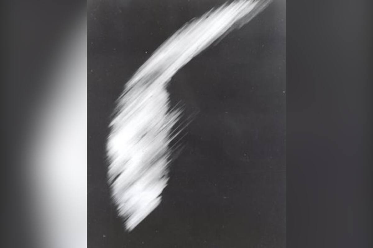 La imagen fue captada el 14 de agosto de 1959, una semana después del despegue del Explorer 6.