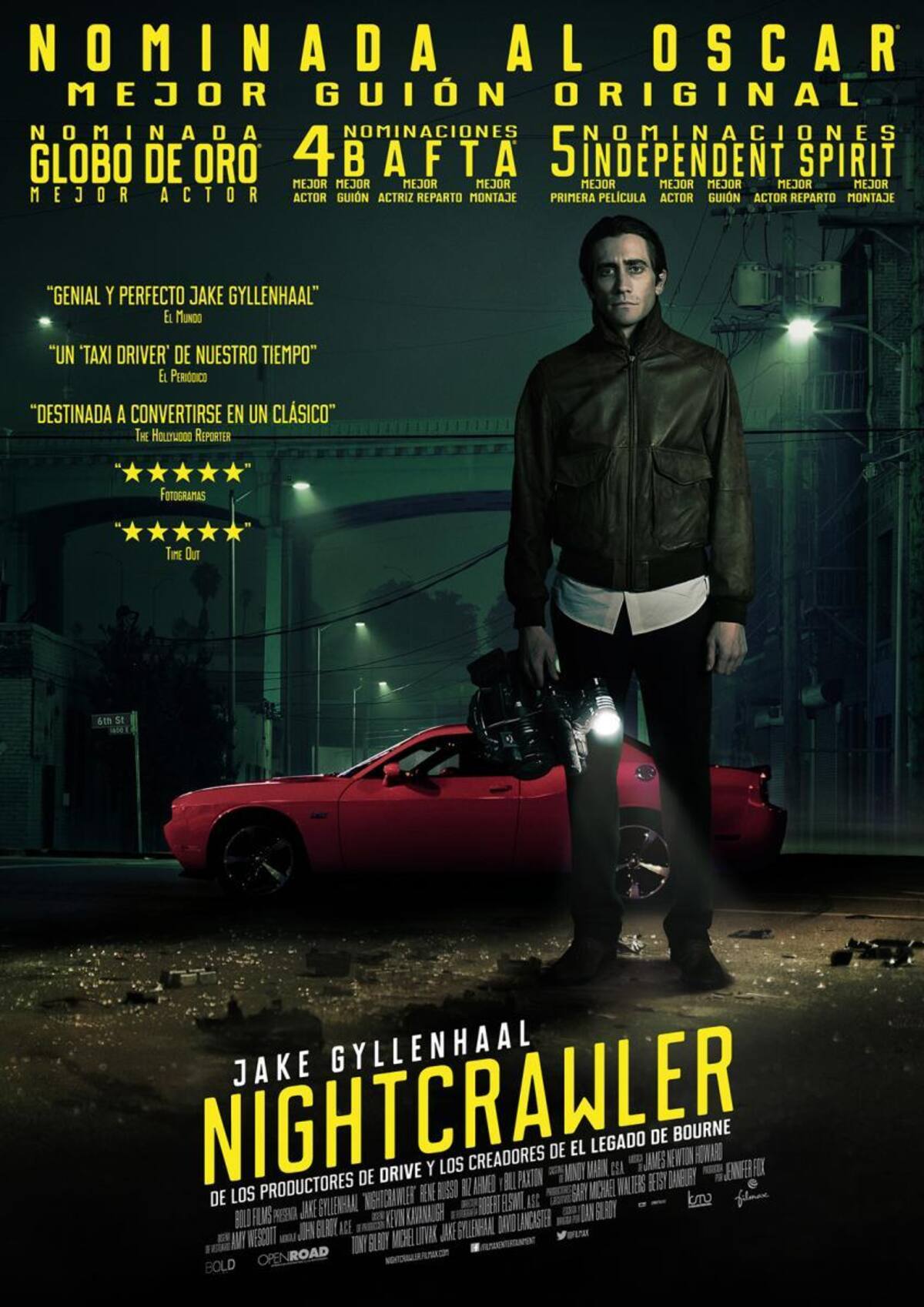 "Primicia Mortal" es protagonizada por Jake Gyllenhaal.