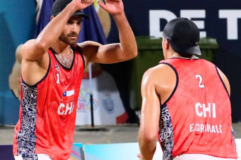 La dupla masculina va por el bicampeonato en los Juegos Panamericanos. Créditos: Santiago 2023