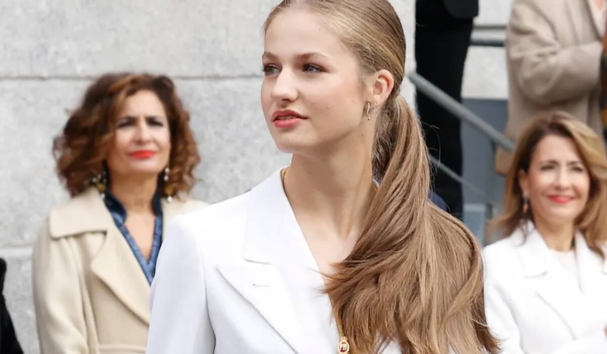 Princesa Leonor está terminando sus estudios militares.