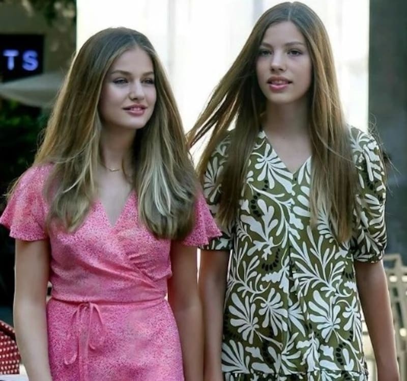 Las hijas del rey Felioe y la reina Letizia. Créditos: Instagram