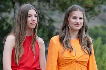 Princesa Leonor acompañará a la infanta Sofía a importante reunión en la Zarzuela