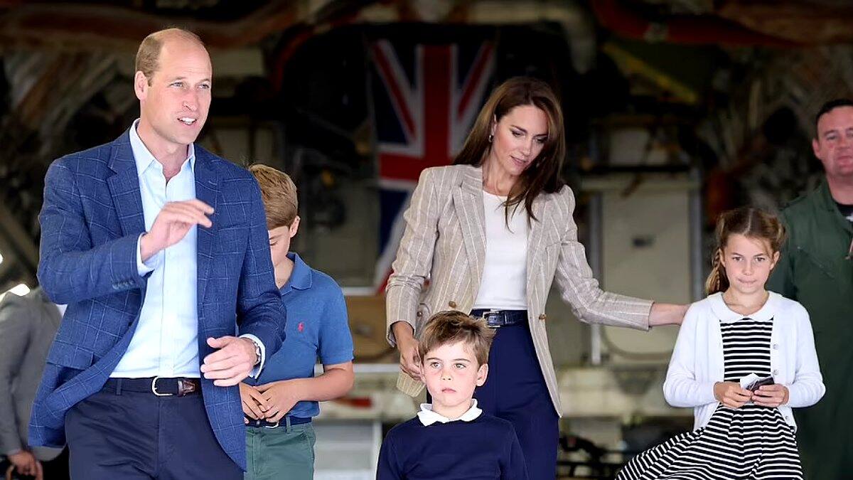 Príncipe Louis, hijo de Kate Middleton y príncipe William, triste por no acompañarlo a Wimbledon