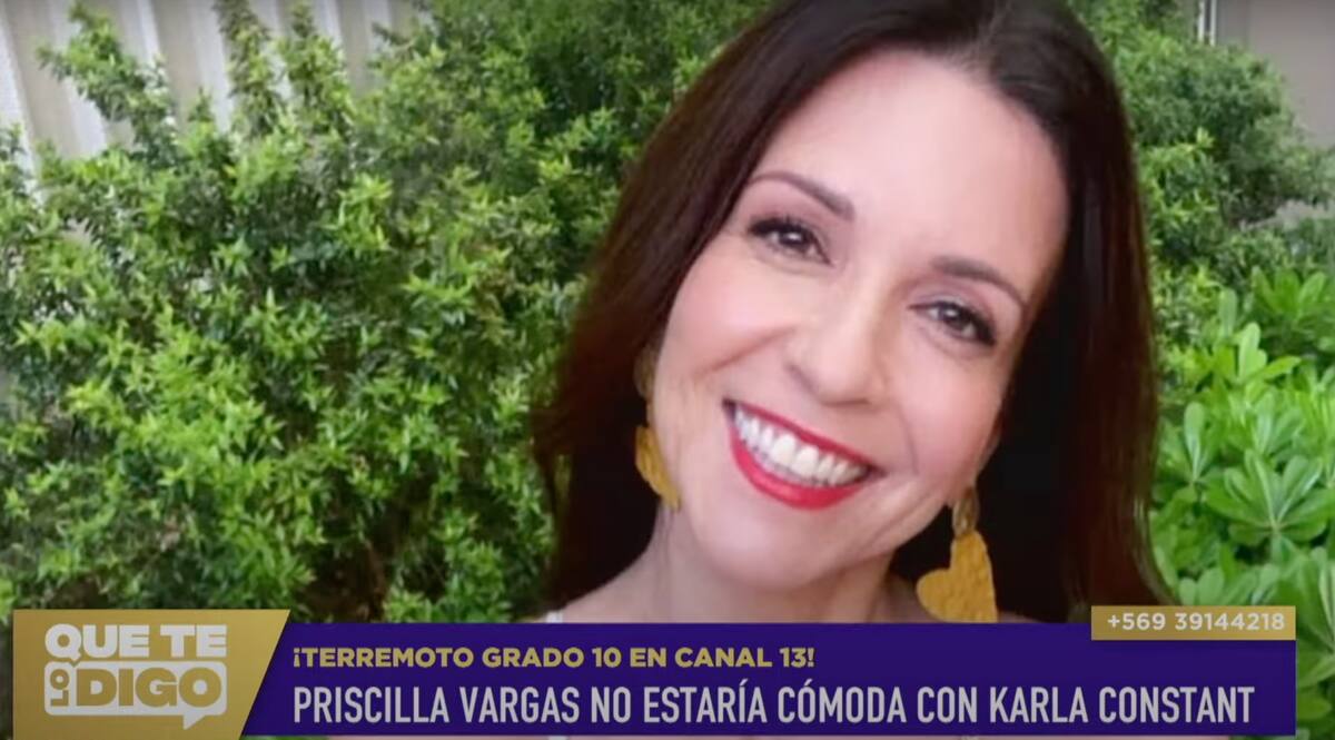 Priscilla Vargas no quiere compartir pantalla con Karla Constant ni Soledad Onetto.