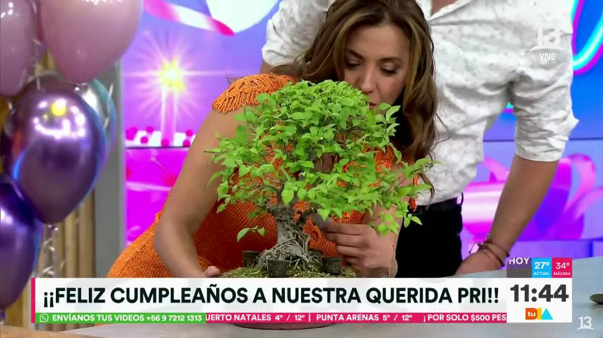 se sorprendió con el regalo de José Luis Repenning.