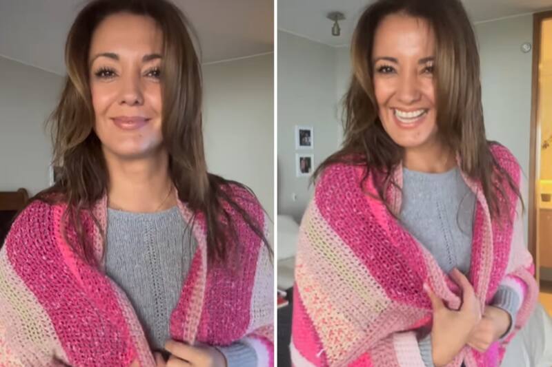 es una tejedora experta. Créditos: Instagram