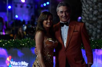 El inesperado beso de José Luis Repenning y Priscilla Vargas en la Gala Viña 2023