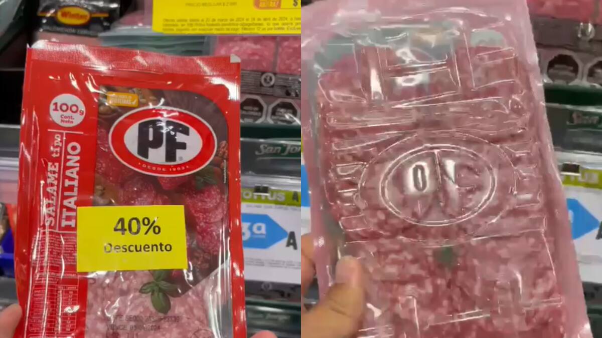 VIDEO | Estaba con 40% de descuento: Cliente denuncia salame con hongos en Tottus de Mall Plaza Egaña