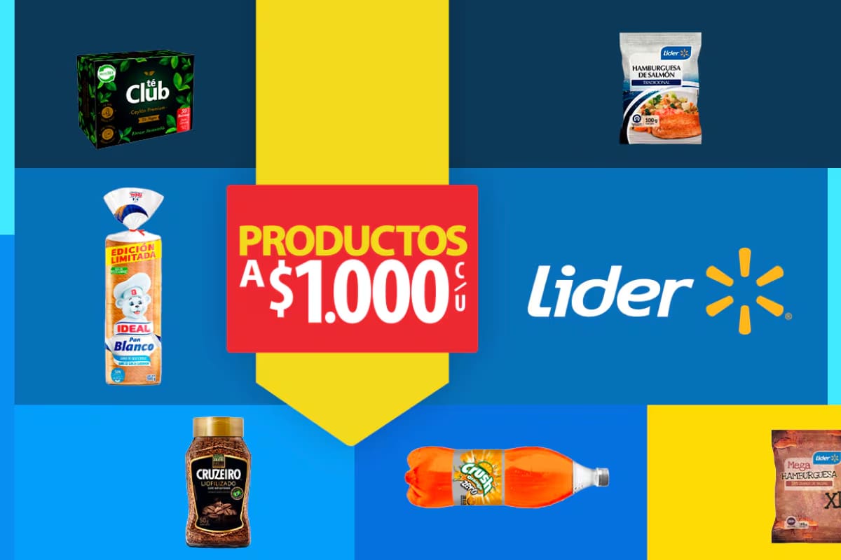 La oferta de la cadena permite acceder a cientos de productos a precios imperdibles. Créditos: Lider.