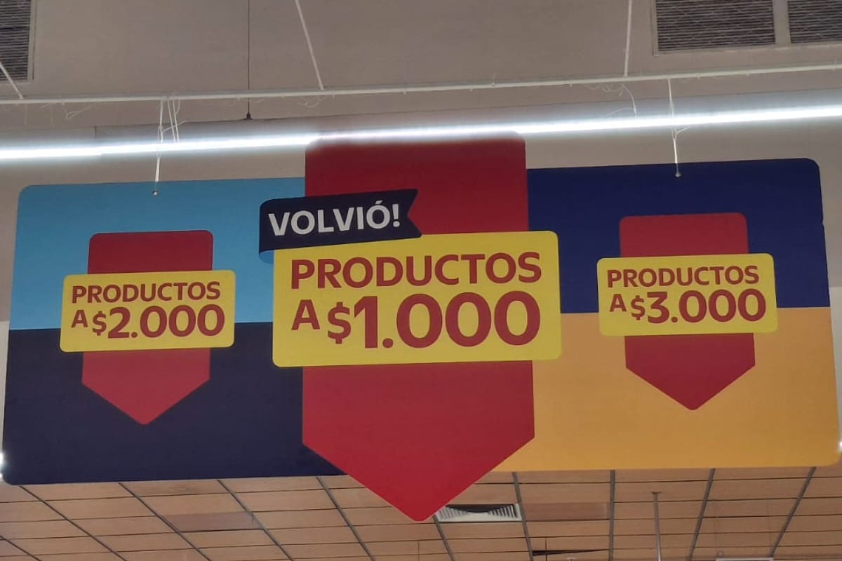 Dentro de las ofertas, también puedes acceder a distintas promociones a solo $2.000 y $3.000. Créditos: Lider.