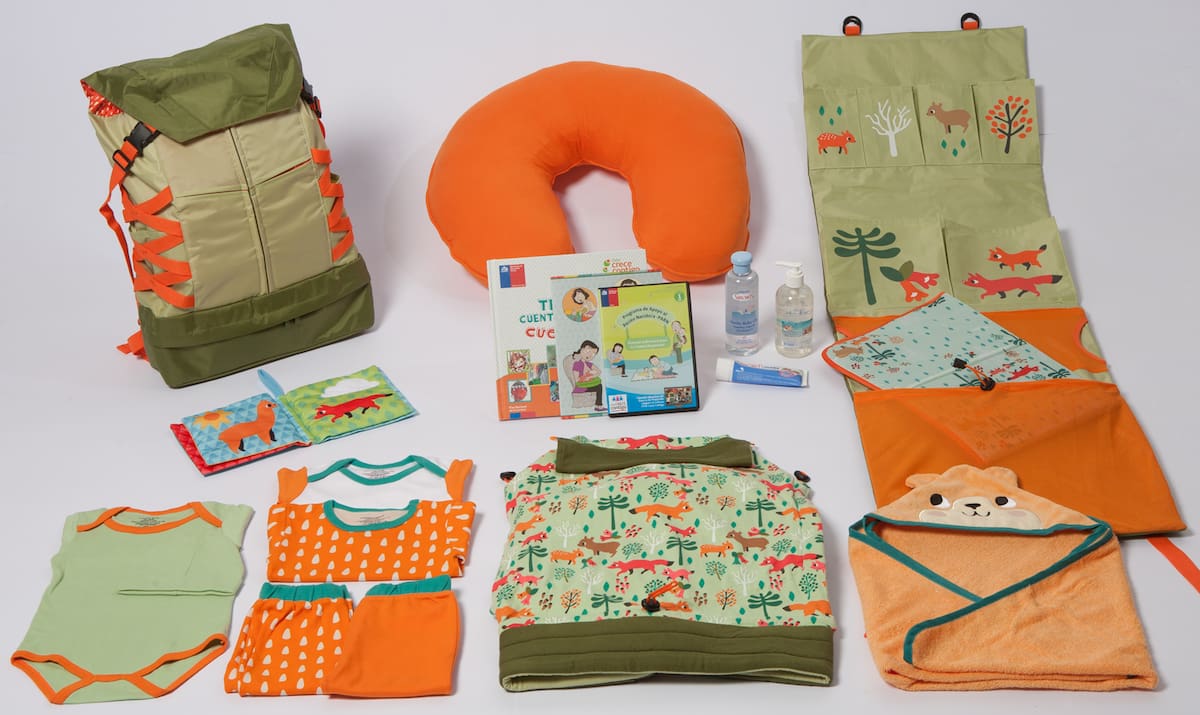 Este es parte del set que entrega este programa. Créditos: Ministerio de Desarrollo Social y Familia.