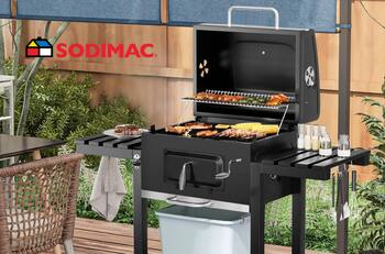 Sodimac tiene esta lujosa parrilla a carbón con un 53% de descuento