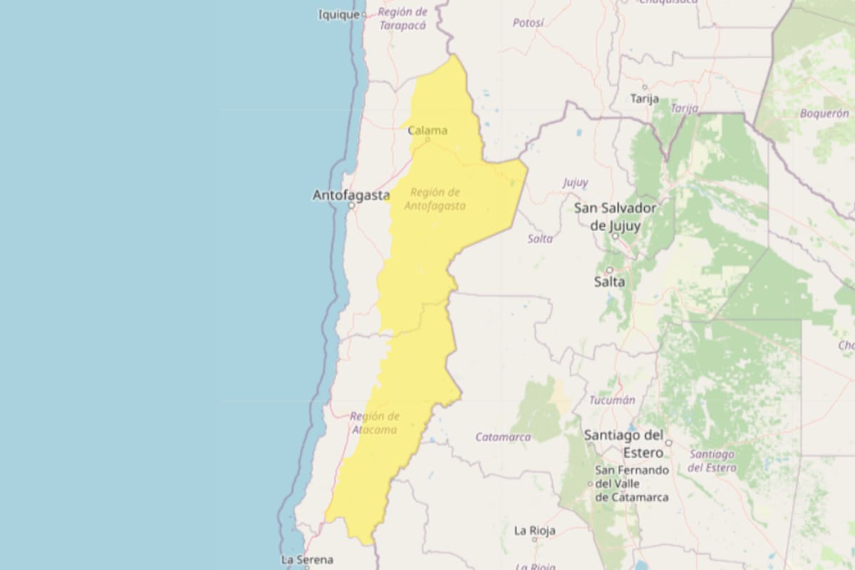 Durante la próxima semana, podrían caer hasta 20 centímetros de nieve en la zona norte del país de acuerdo a la DMC.