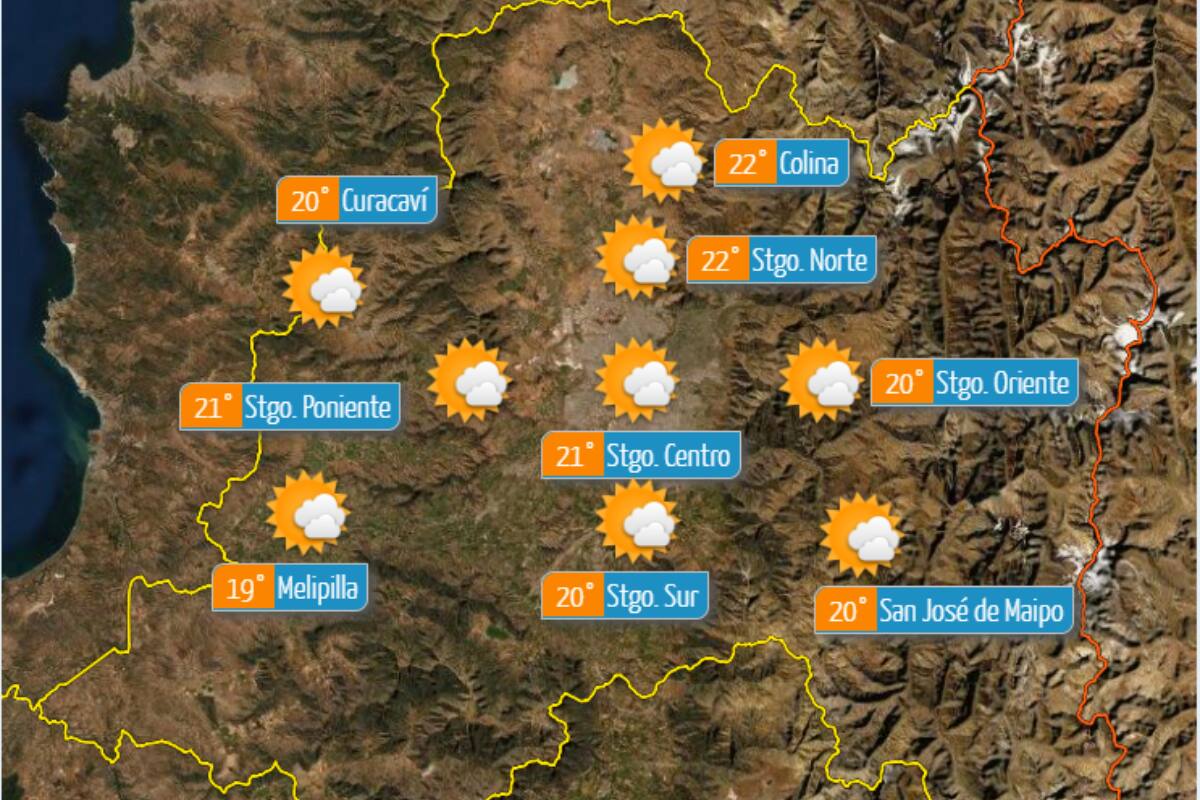 Este jueves, las máximas alcanzarán los 22° en algunos sectores de la región. Créditos: DMC