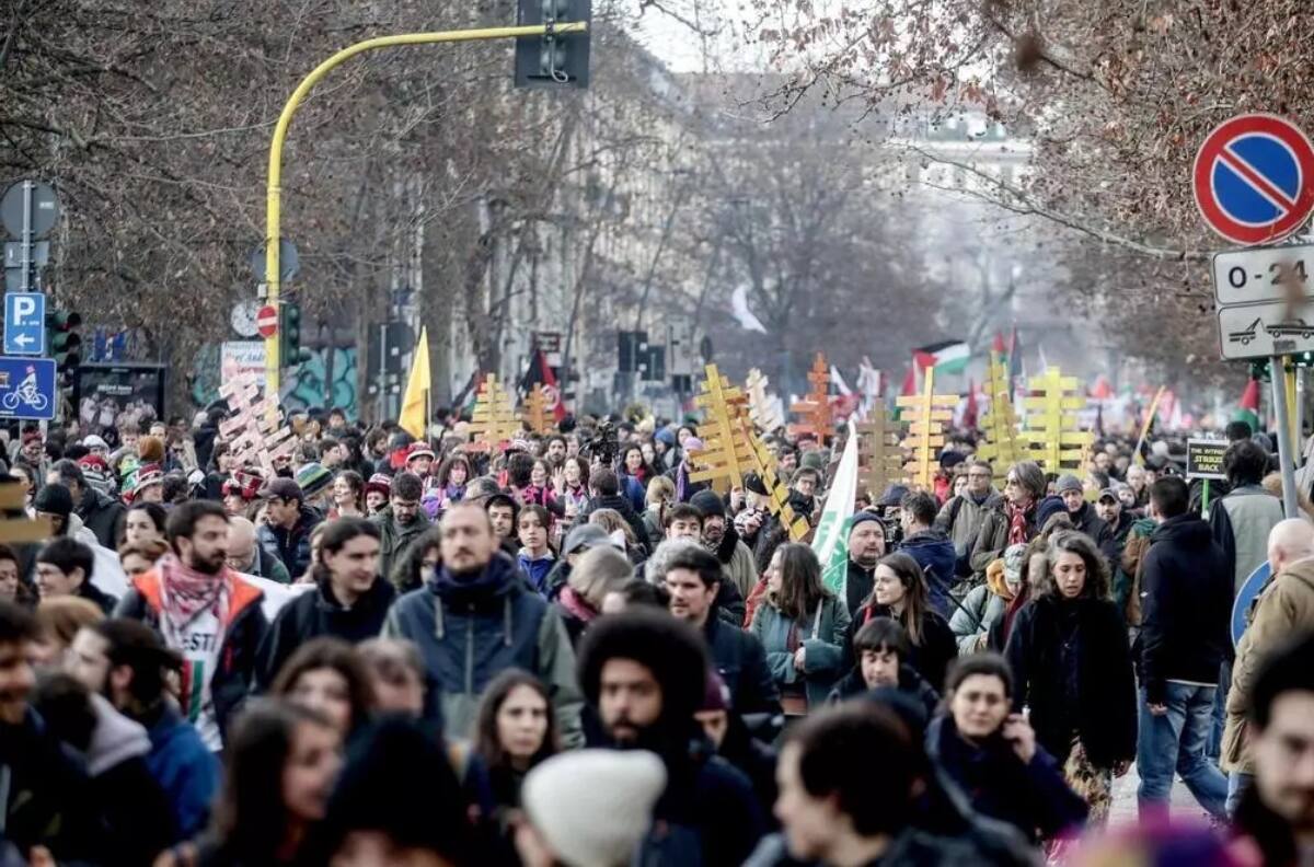 Polémica protesta empaña el día 1 de los Juegos Olímpicos de Invierno en Italia