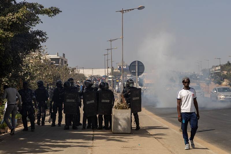 Aumenta las protestas en Senegal debido a la crisis política que ataca al país africano. /Agencia EFE