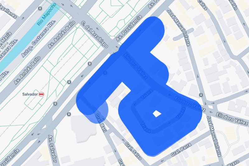 La interrupción en el suministro eléctrico afectará a varios sectores de esta comuna. Créditos: Enel.