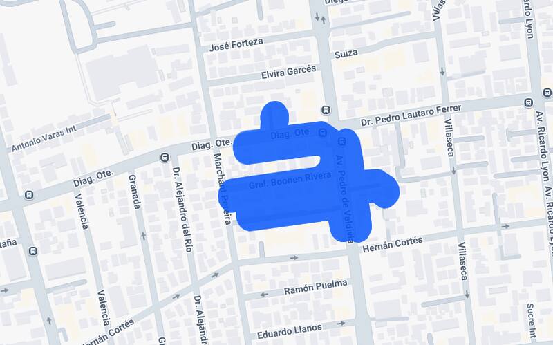 Este sector tendrá corte de luz programado.