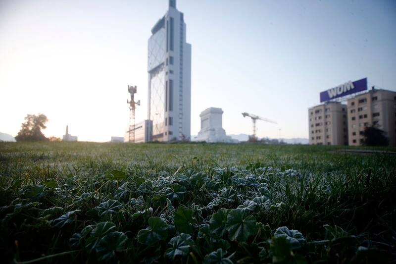 Termómetros marcarán hasta -2°.