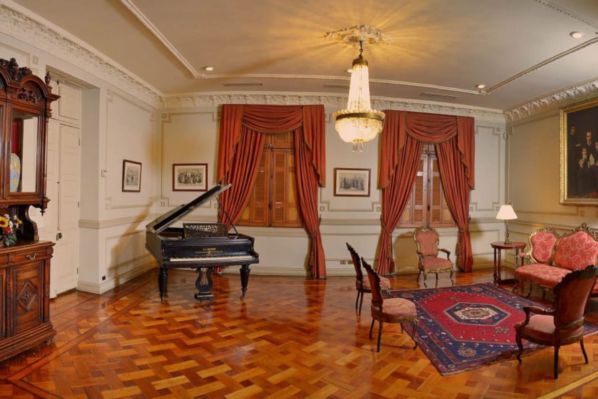 Así se ve actualmente el interior de la Casa Dieciocho.