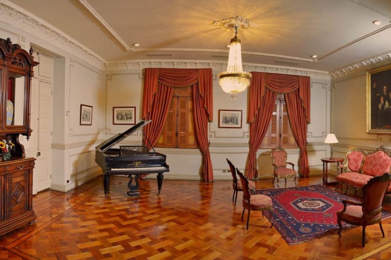 Así se ve actualmente el interior de la Casa Dieciocho.