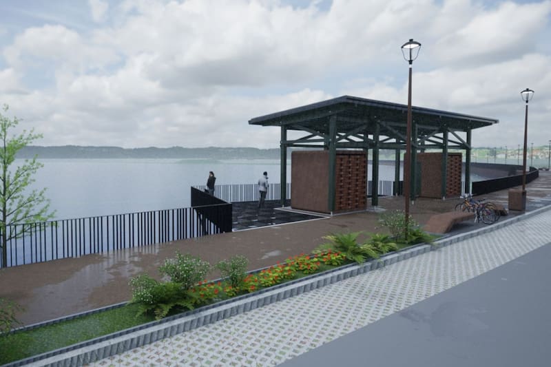 La iniciativa considera un gran parque urbano con servicios e instalaciones públicas, como juegos y espacios deportivos.