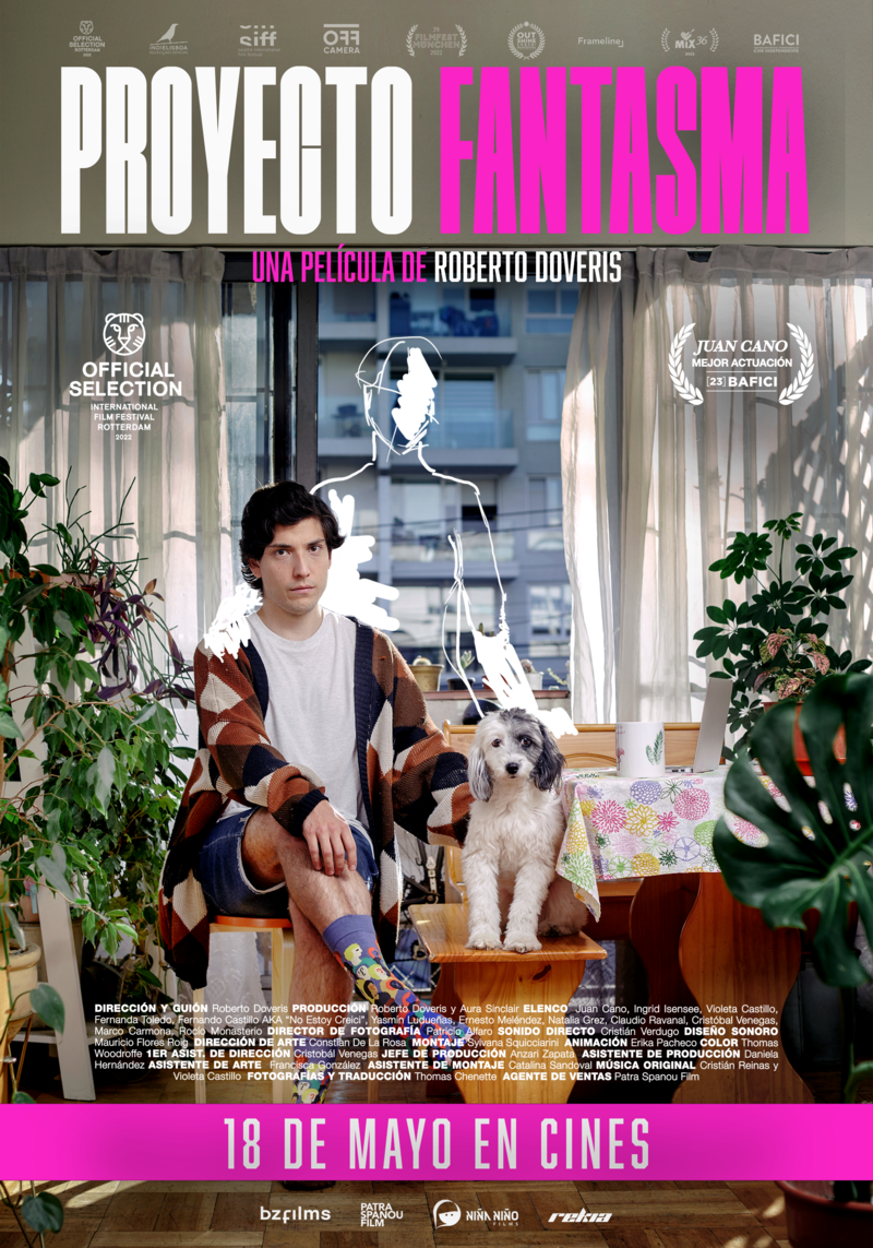 Póster "Proyecto Fantasma" / Créditos: Agencia Rebeldes