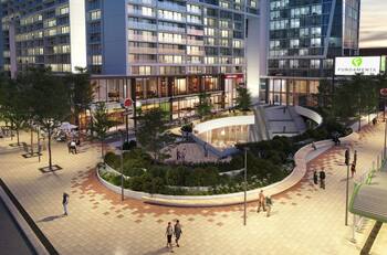 Con áreas verdes, 1.700 viviendas y locales comerciales: el espectacular proyecto inmobiliario que se construye en Ñuñoa