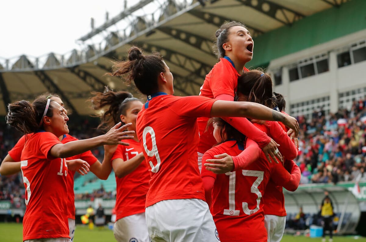 Así fue la goleada que la 'Roja' Femenina propinó a Uruguay