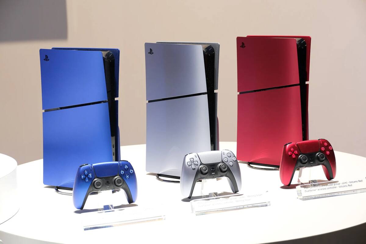 Colores de las carcasas de PS5.