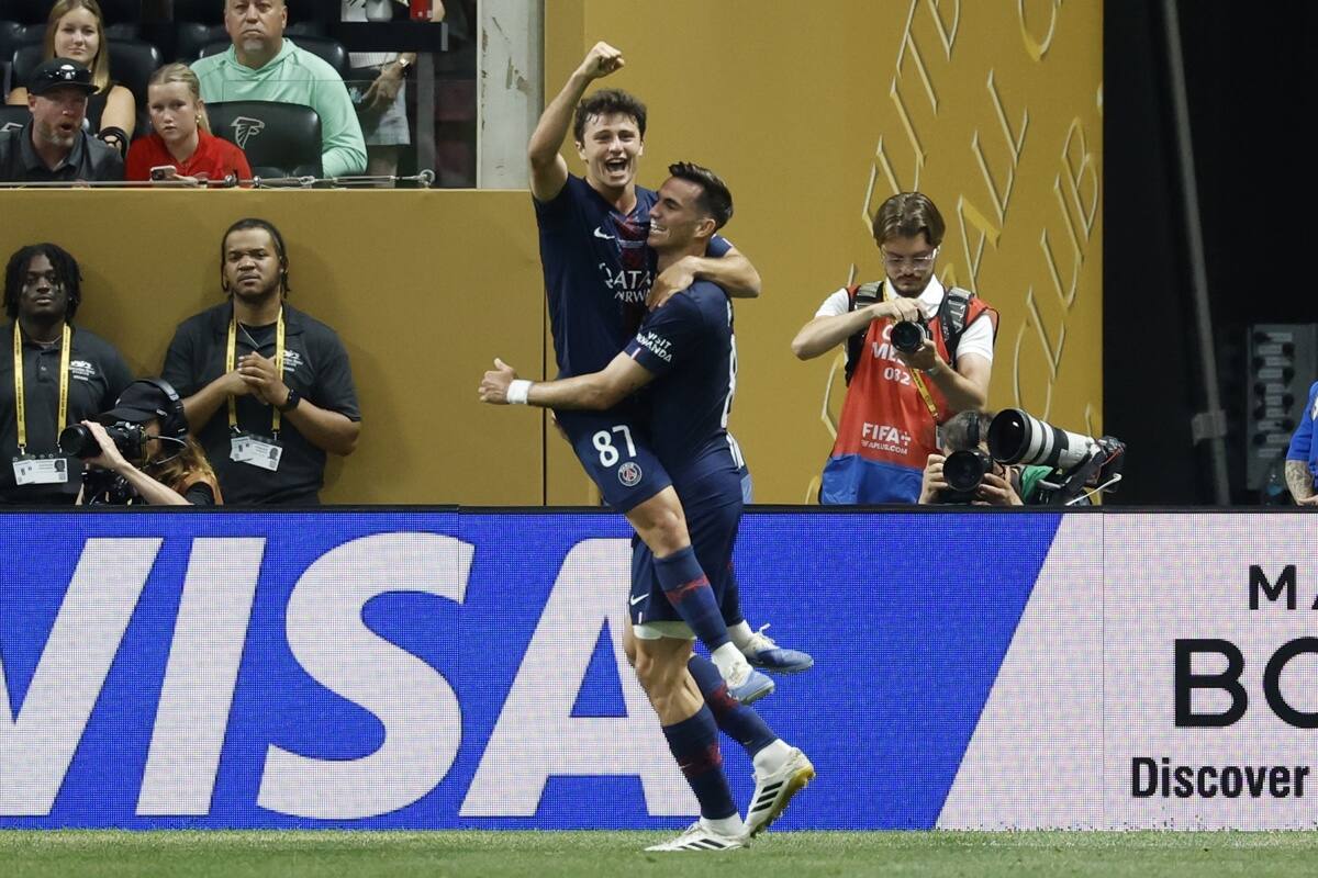 PSG goleó a Inter Miami en el Mundial de Clubes. Foto: EFE.
