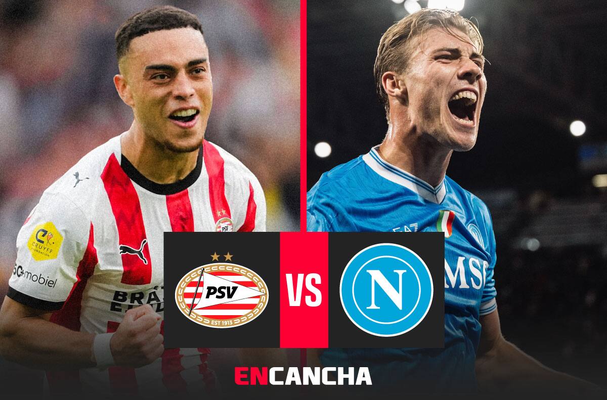 MARCADOR FINAL | PSV 6 - Napoli 2 por Champions League 2025-2026