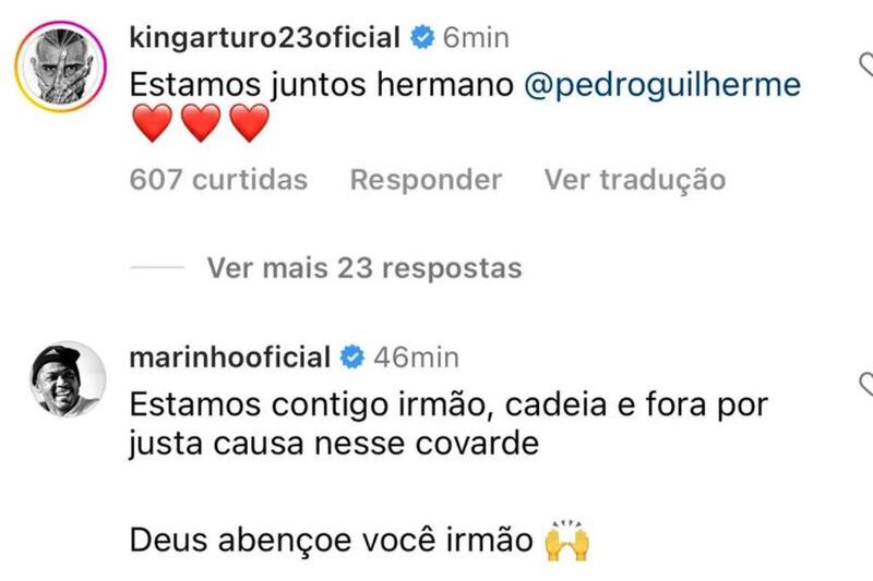 La respuesta de Arturo Vidal a la publicación de Pedro, tras ser agredido por el PF de Sampaoli.