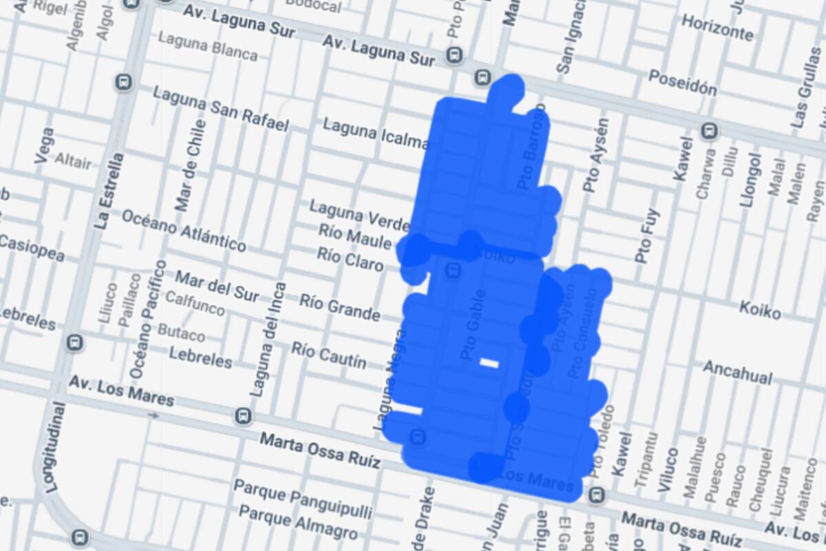 El corte en el suministro se llevará a cabo durante este martes 7 de octubre. Créditos: Enel.