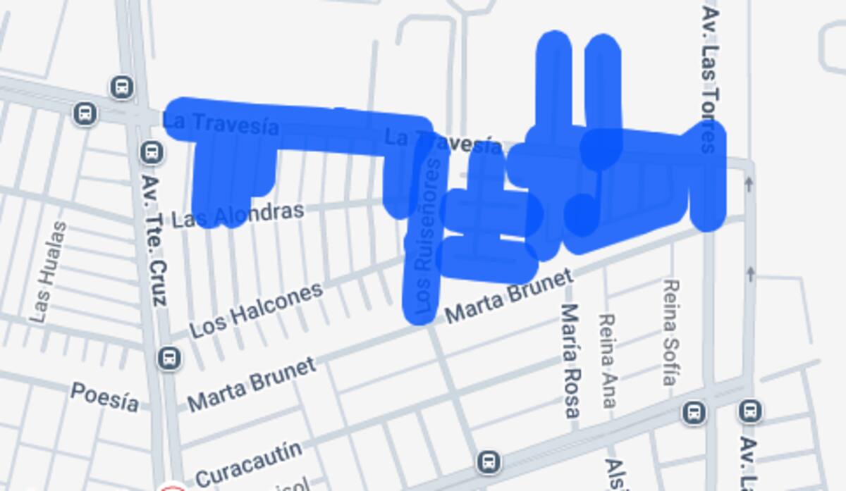 Esta zona tendrá corte de luz este sábado. Créditos: Enel.