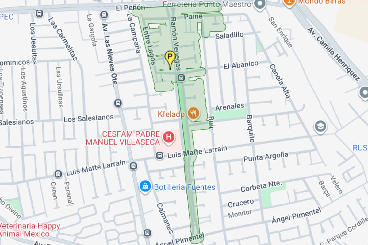 El corte de suministro en este sector durará 8 horas consecutivas. Foto: Aguas Andinas.