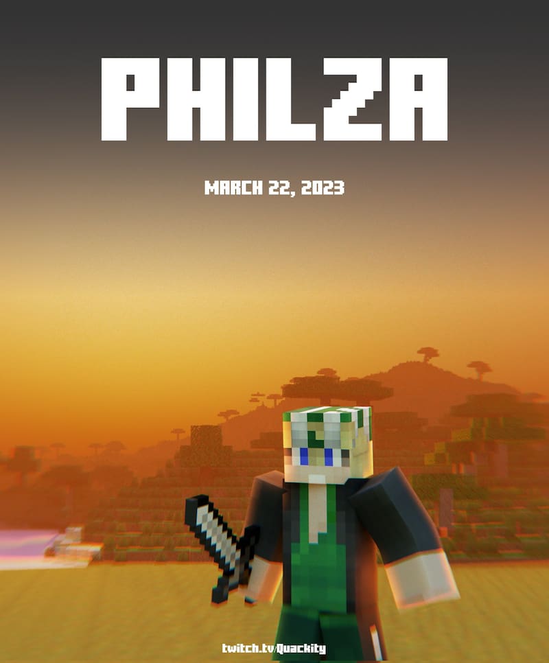 Philza Minecraft. Créditos: Quackity Studios.