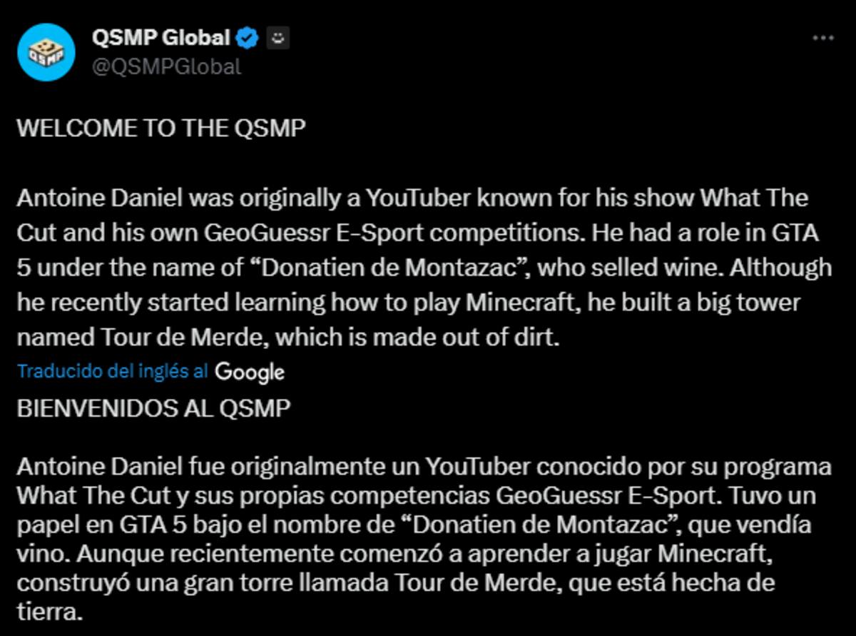 Créditos: Quackity Studios.
