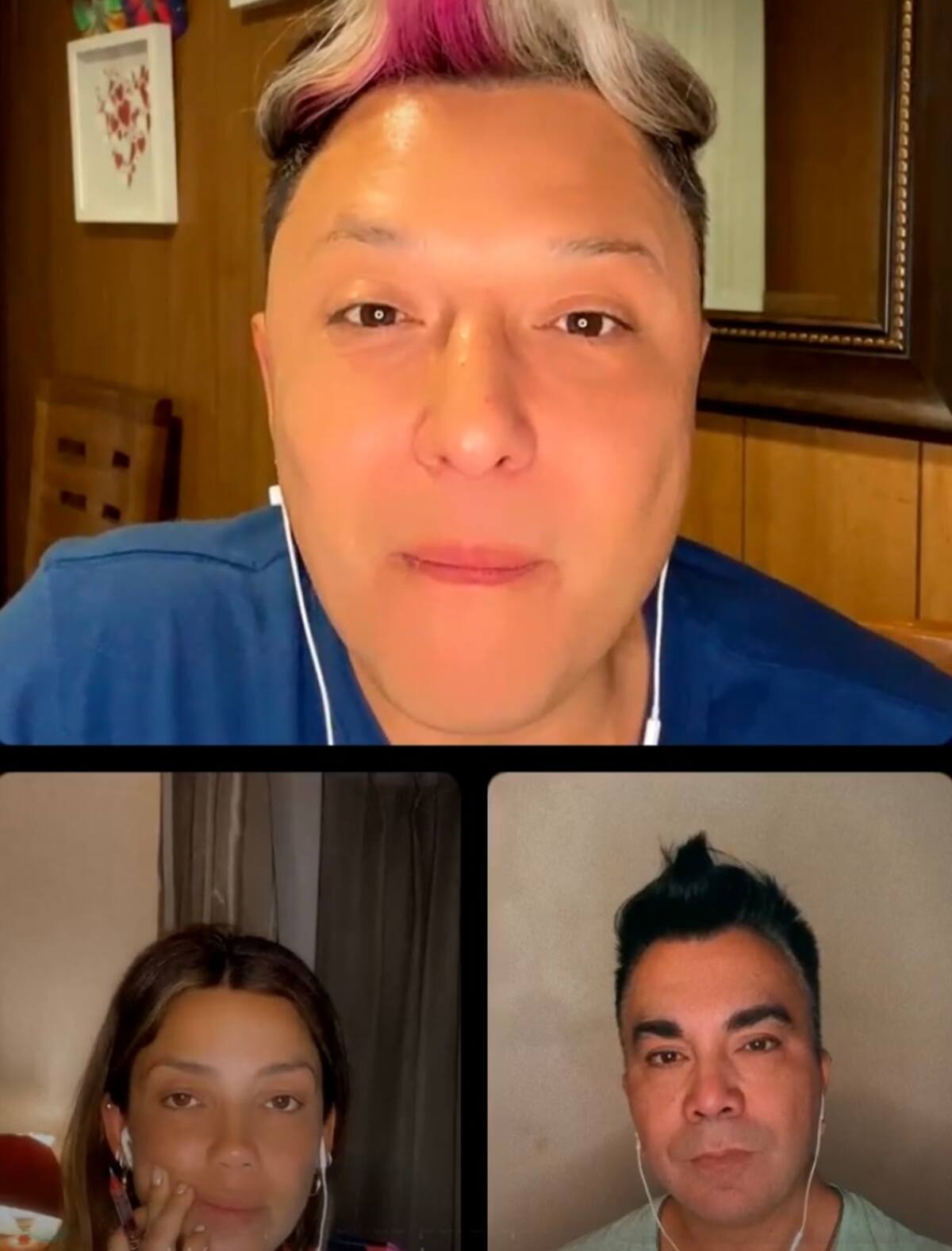 En "Qué te lo digo" hablaron de "La Cabaña", el nuevo programa de Mega. Foto: Instagram.