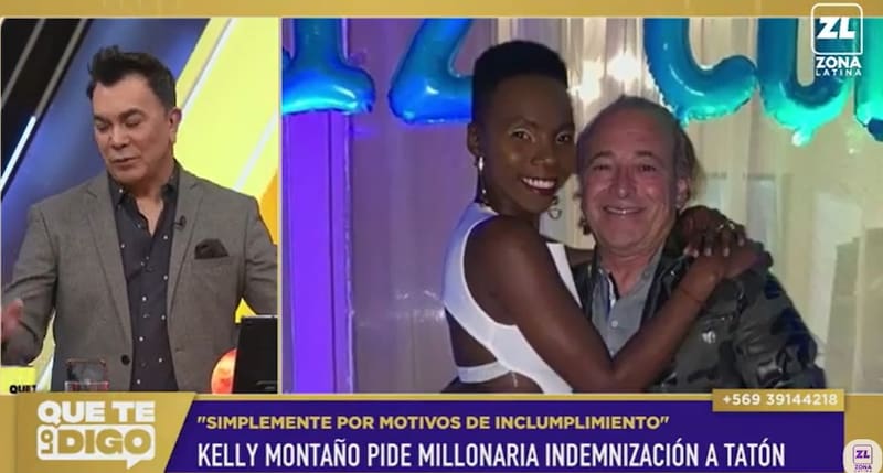 Kelly Montaño contó su verdad en "Que te lo digo". Créditos: Pantallazo Zona Latina