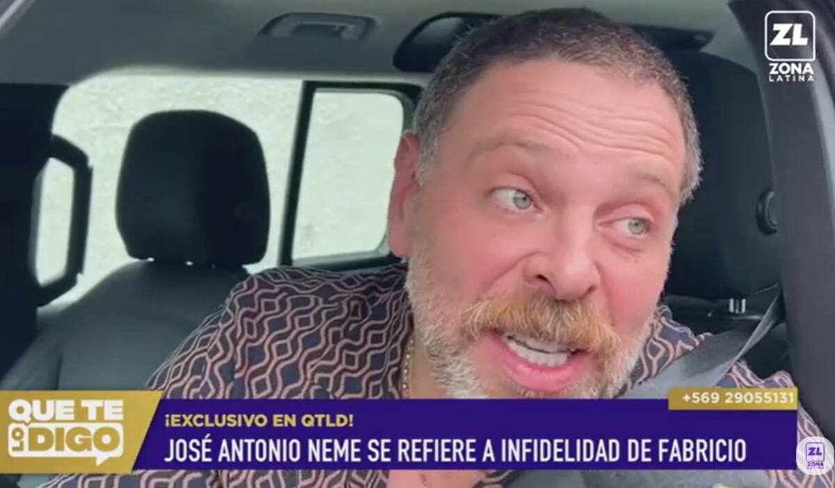 José Antonio Neme opinó sobre la polémica de Fabricio Vasconcelos. Créditos: Captura Zona Latina