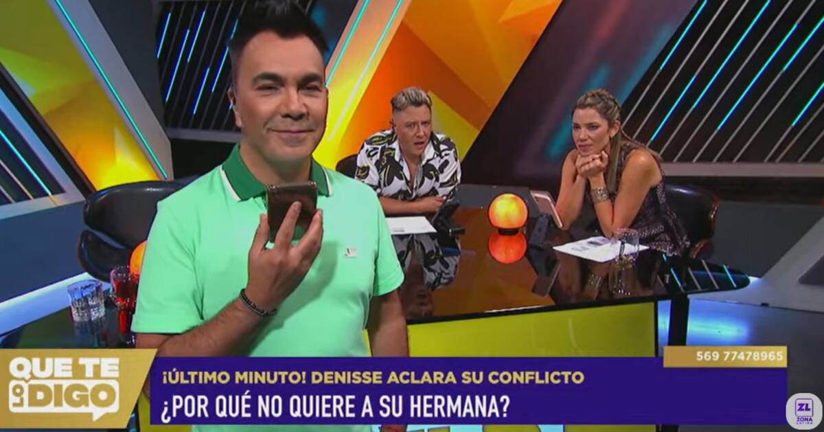 En "Qué te lo digo" se contactaron con Denisse Campos. Créditos: Pantallazo Zona Latina