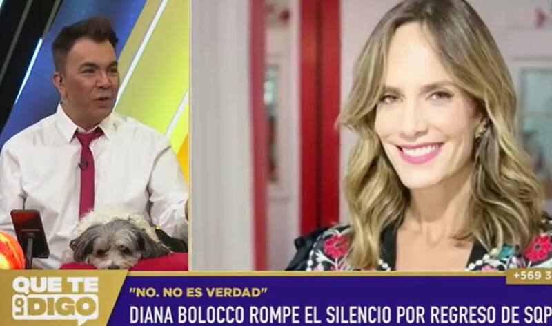 Diana Bolocco respondió en "Que te lo digo". Créditos: Pantallazo Zona Latina