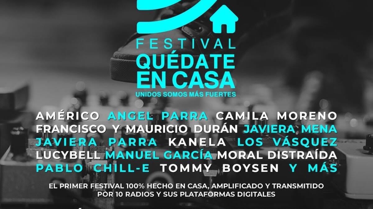 Dónde puedes ver las presentaciones del festival Quédate en Casa