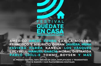 Dónde puedes ver las presentaciones del festival Quédate en Casa