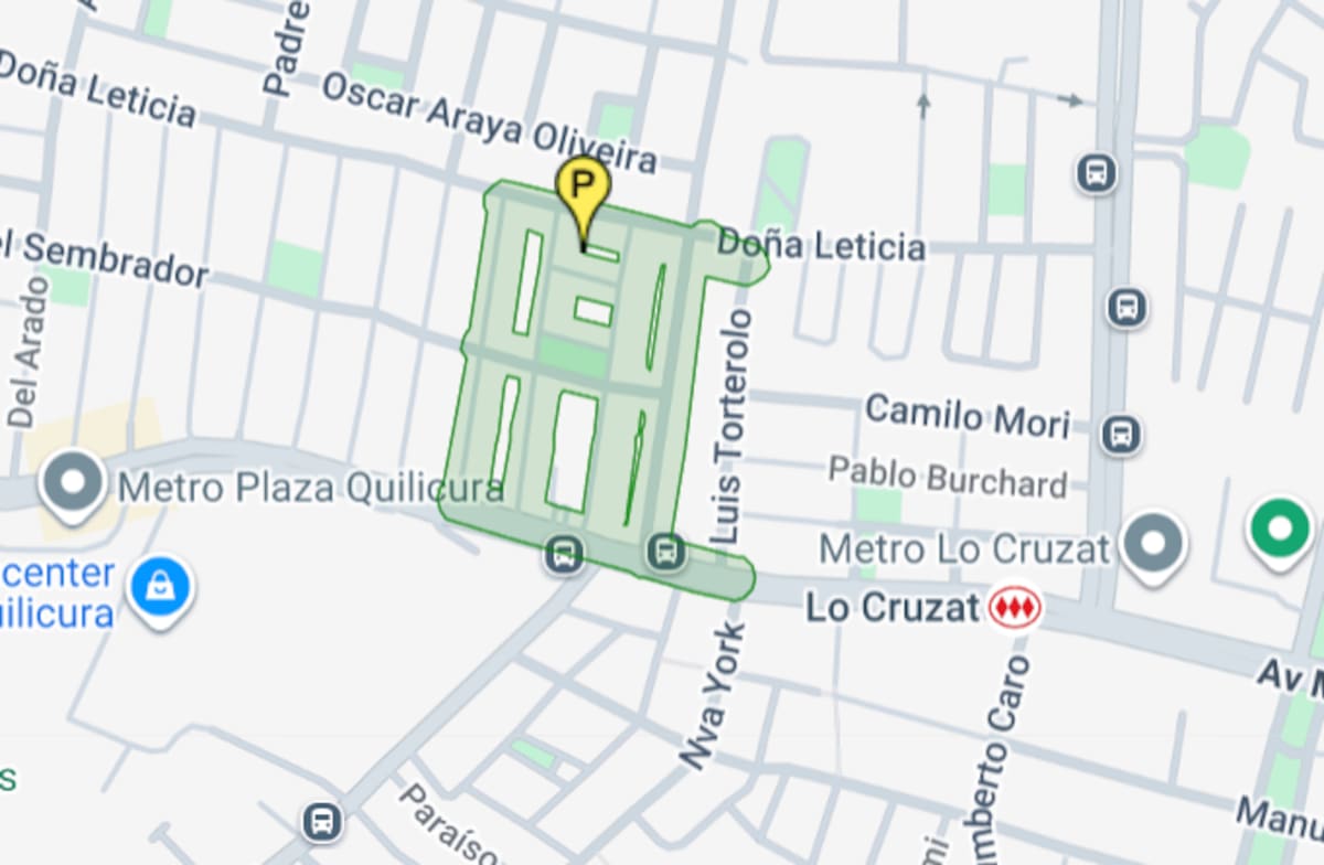 Este sector tendrá el corte de agua más duradero de la jornada. Foto: Aguas Andinas.