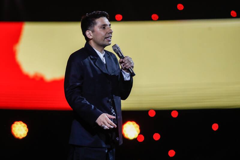 Vina del Mar, 23 de Febrero de 2023
El humorista Fabrizio Copana se presenta en la quinta noche del Festival de Vina del mar 2023.
Cristobal Basaure/Aton Chile