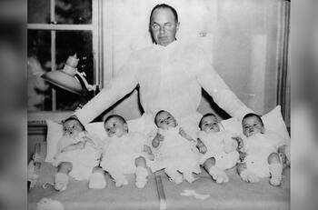 Efemérides de HOY 28 de mayo: Nacen las primeras quintillizas de la historia