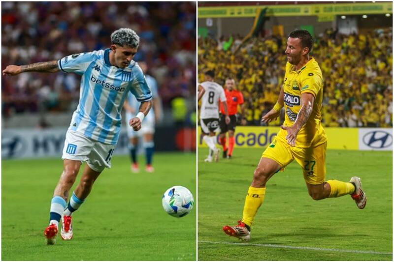 se enfrentan por Copa Libertadores.