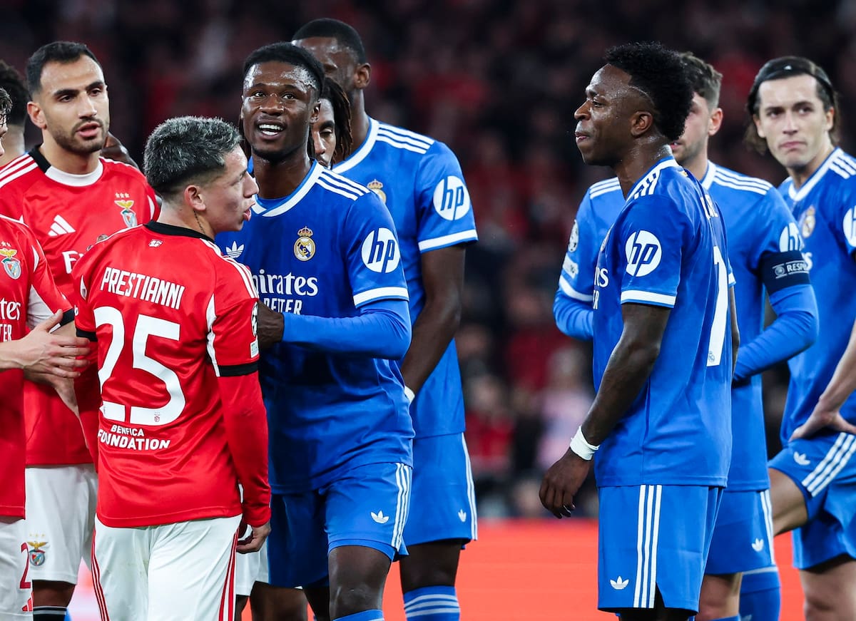 El partido de la polémica entre Prestianni y Vinícius Jr. EFE